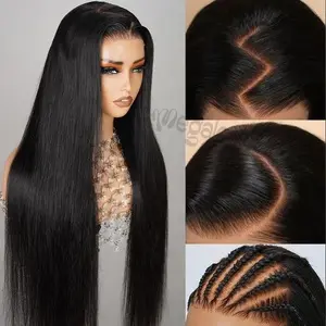 Bone Straight Layered Wig, detail 1 view thumbnail