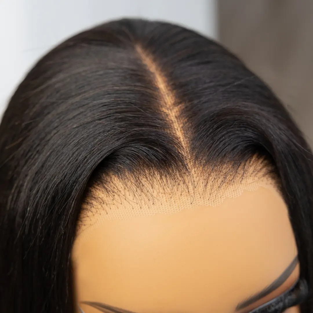 Bone Straight Wig, detail 1 view thumbnail