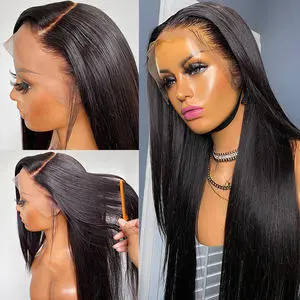 Bone Straight Wig, detail 10 view thumbnail