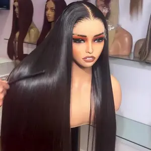 Bone Straight Wig, detail 7 view thumbnail