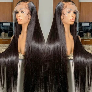 Chocolate Brunette Bone Straight Wig