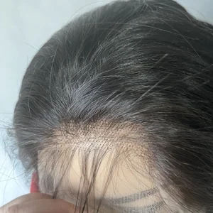 10-inch 5×5 Swiss Closure Custom-Colour Wig