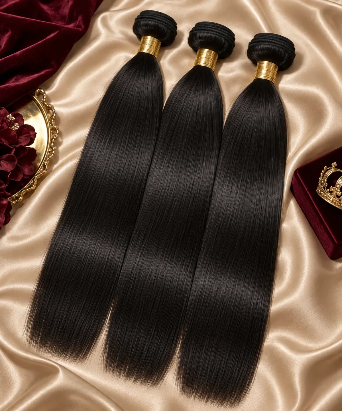 Bone Straight Brazilian Bundle Deal