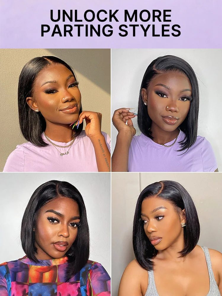 Luvme Glueless Blunt Bob Wig, front view